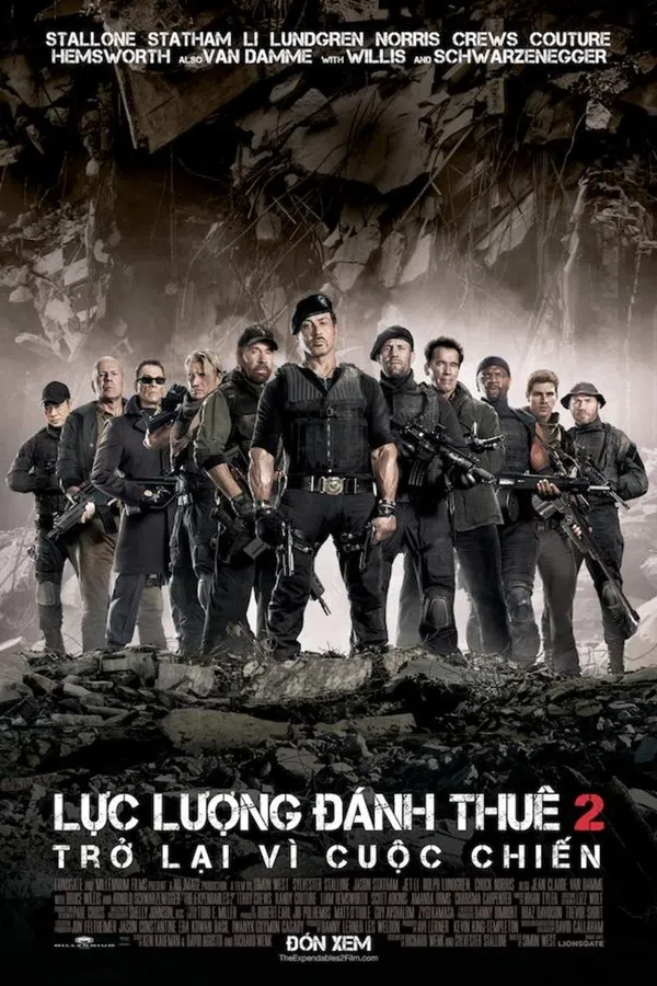 Xem Phim Biệt đội đánh thuê 2 Vietsub HD Online