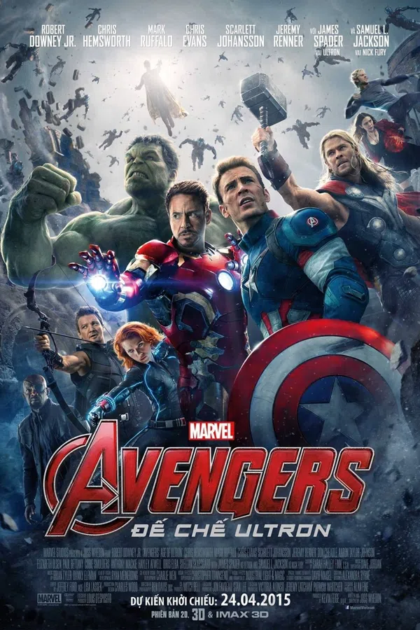 Xem Phim Biệt Đội Siêu Anh Hùng 2: Đế Chế Ultron Vietsub HD Online