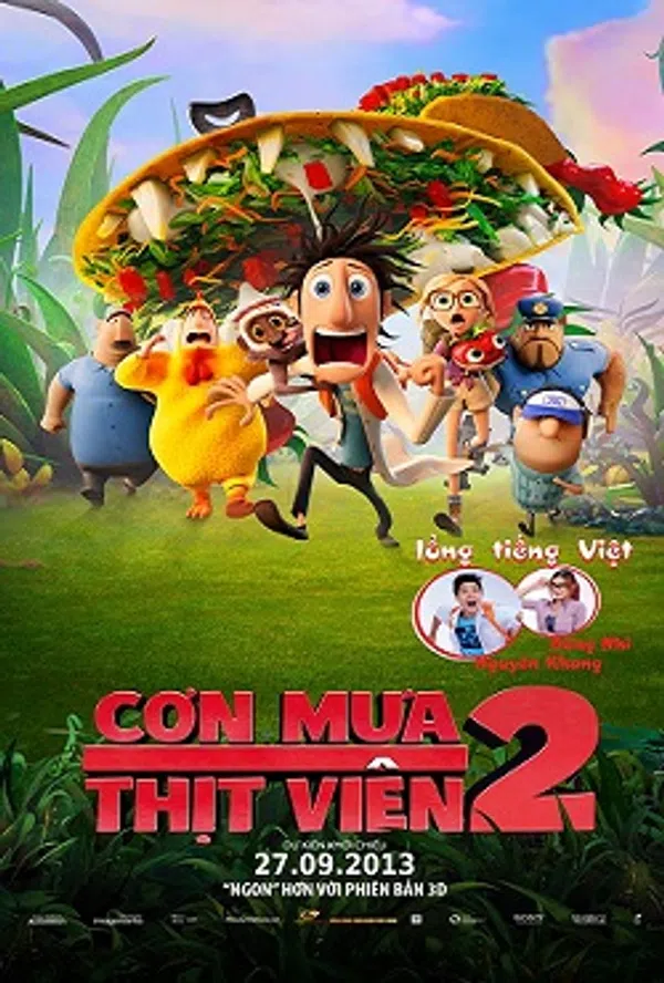 Xem Phim Cơn Mưa Thịt Viên 2 Vietsub HD Online