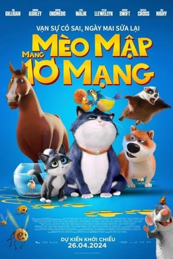 Xem Phim Mèo Mập Mang 10 Mạng Vietsub HD Online
