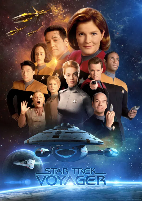 Poster phim Star Trek: Voyager (Phần 1) trên SubNhanh