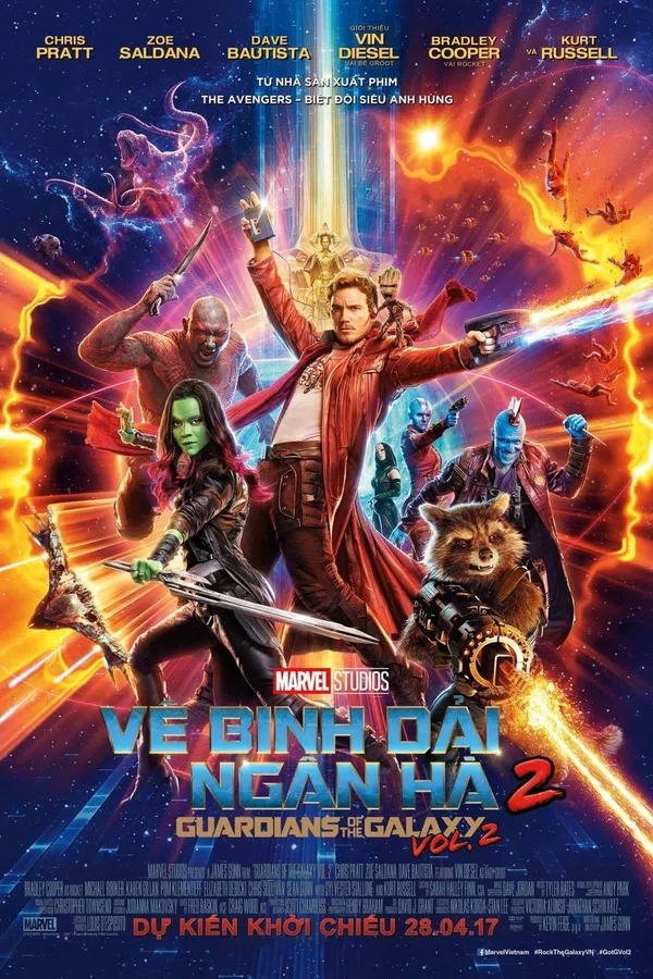 Xem Phim Vệ Binh Dải Ngân Hà 2 Vietsub HD Online